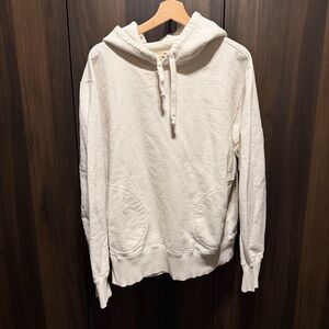 Todd Snyder Issued By: The Garment Dyed Hoodie in Alabaster Size XL